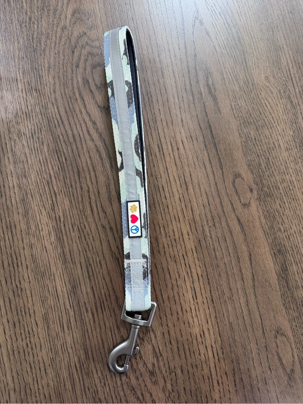 NEW Reflective Padded Short Dog Leash in Camo